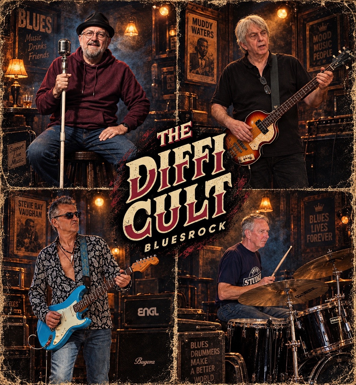 The Difficult Bluesrock – Band im Bluesclub